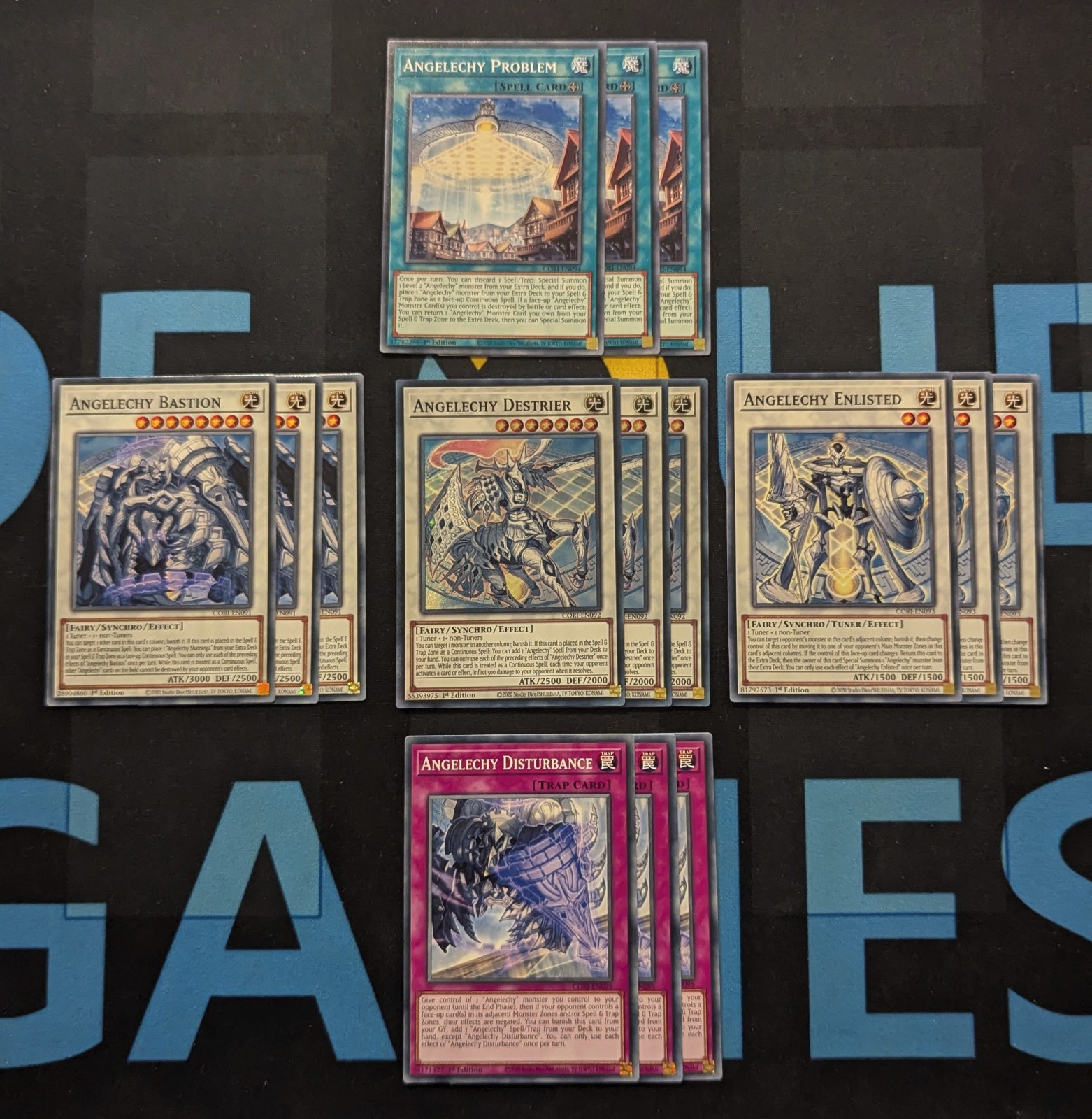 Angelechy Deck Core 15 Cards CORI Chaos Origins YuGiOh 