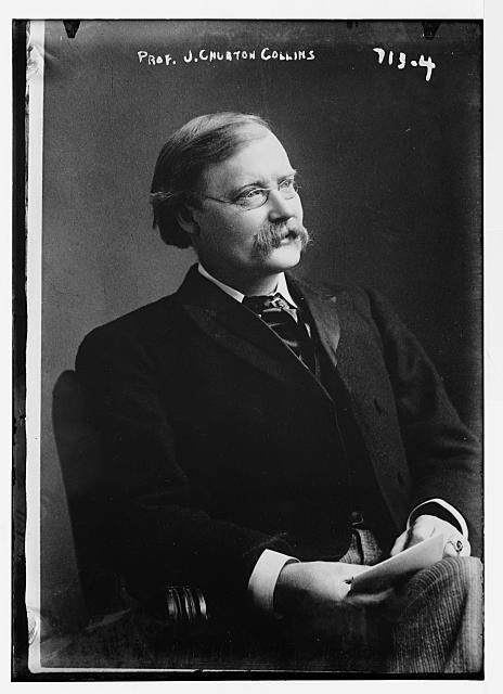 Photo:Prof J Churton Collins English Literary Critic Portrait 1900s