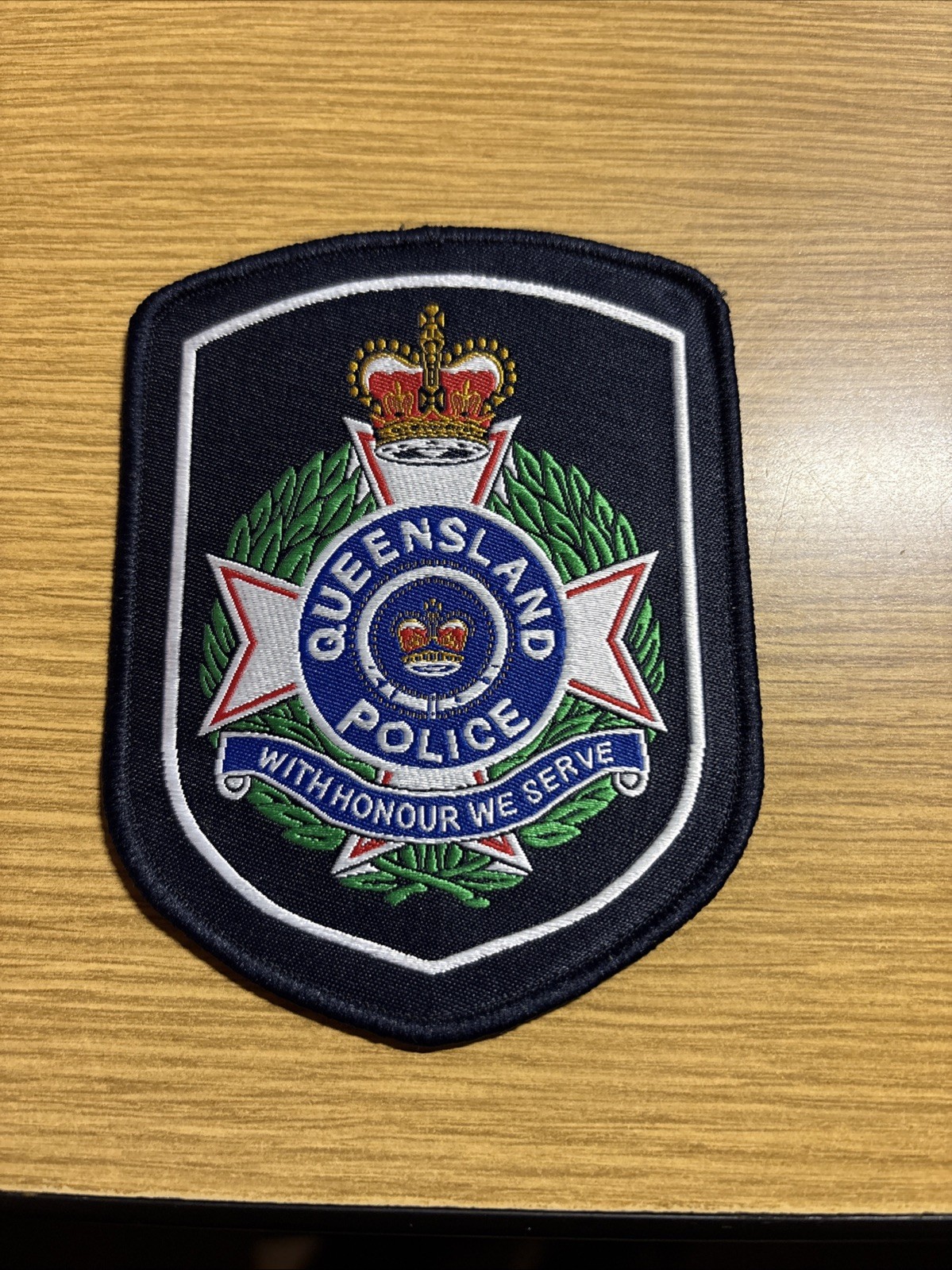Queensland Australia Police Patch Historical Memoribilia