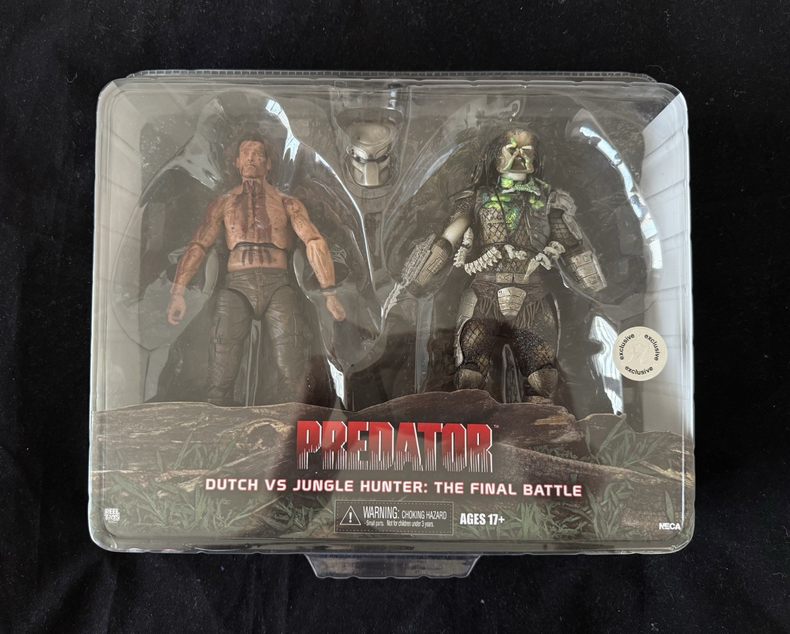 2013 NECA Predator Dutch vs Jungle Hunter Final Battle FACTORY NEW SEALED 2-Pack