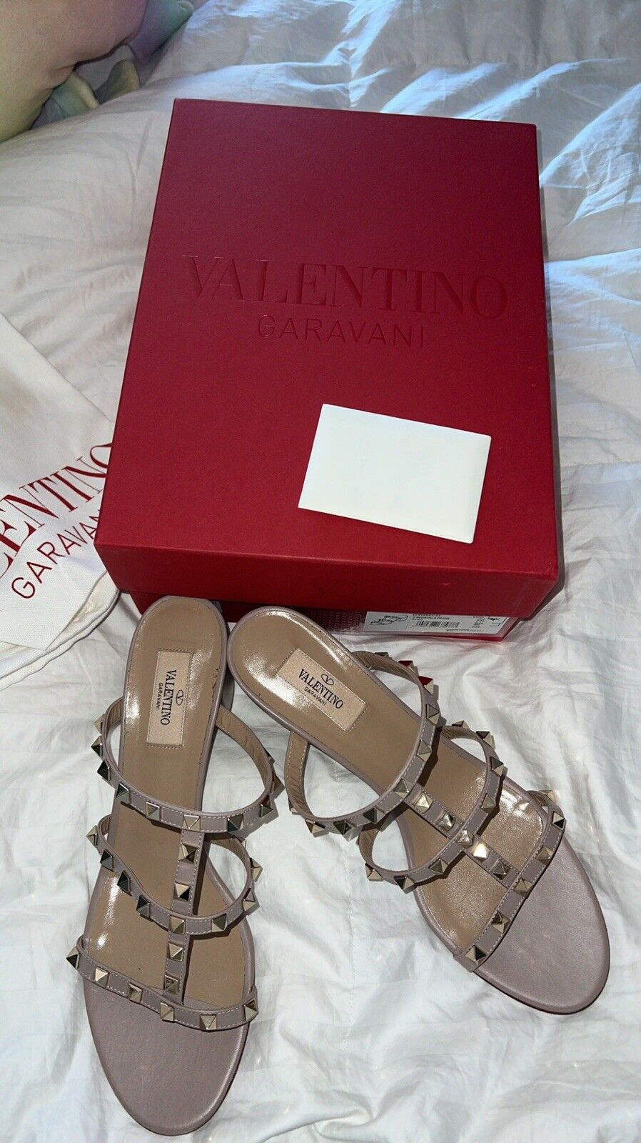 Authentic Valentino Garavani  Rockstud Sandal 40.5 shoes women