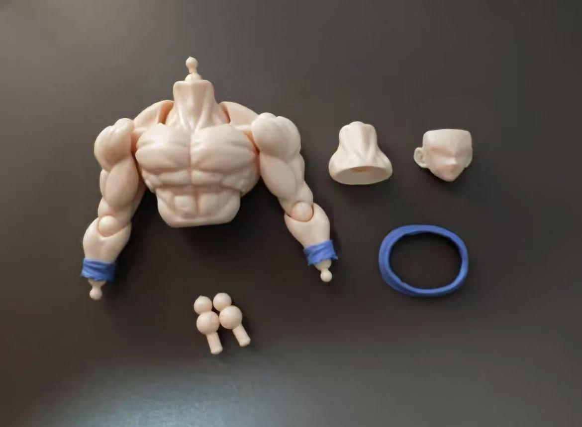 custom 1/12 shf  ui goku Large Muscle Chest Kit Ultra Instinct goku （No Figure）