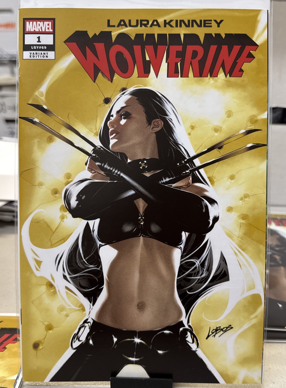 LAURA KINNEY: WOLVERINE #1 LOBOS 616 TRADE DRESS VARIANT NM 3000 COPIES
