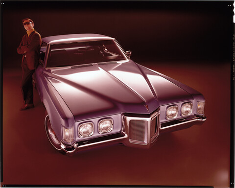 1969 Pontiac Grand Prix automobile car advertising OLD PHOTO 2