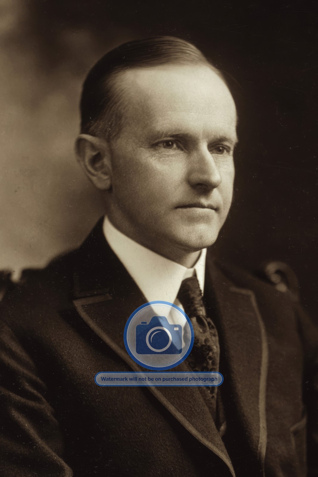 PRESIDENT CALVIN COOLIDGE 30TH PRESIDENT PORTRAIT 1919 4X6 PHOTOGRAPH