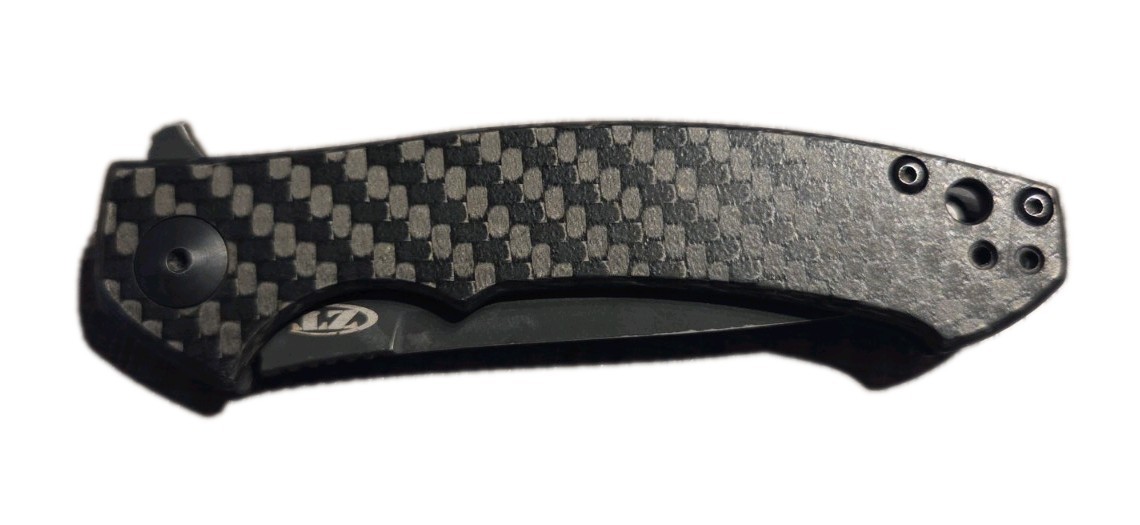 Zero Tolerance 0450CF Sinkevich S35VN Carbon Fiber Frame Lock Plain Edge