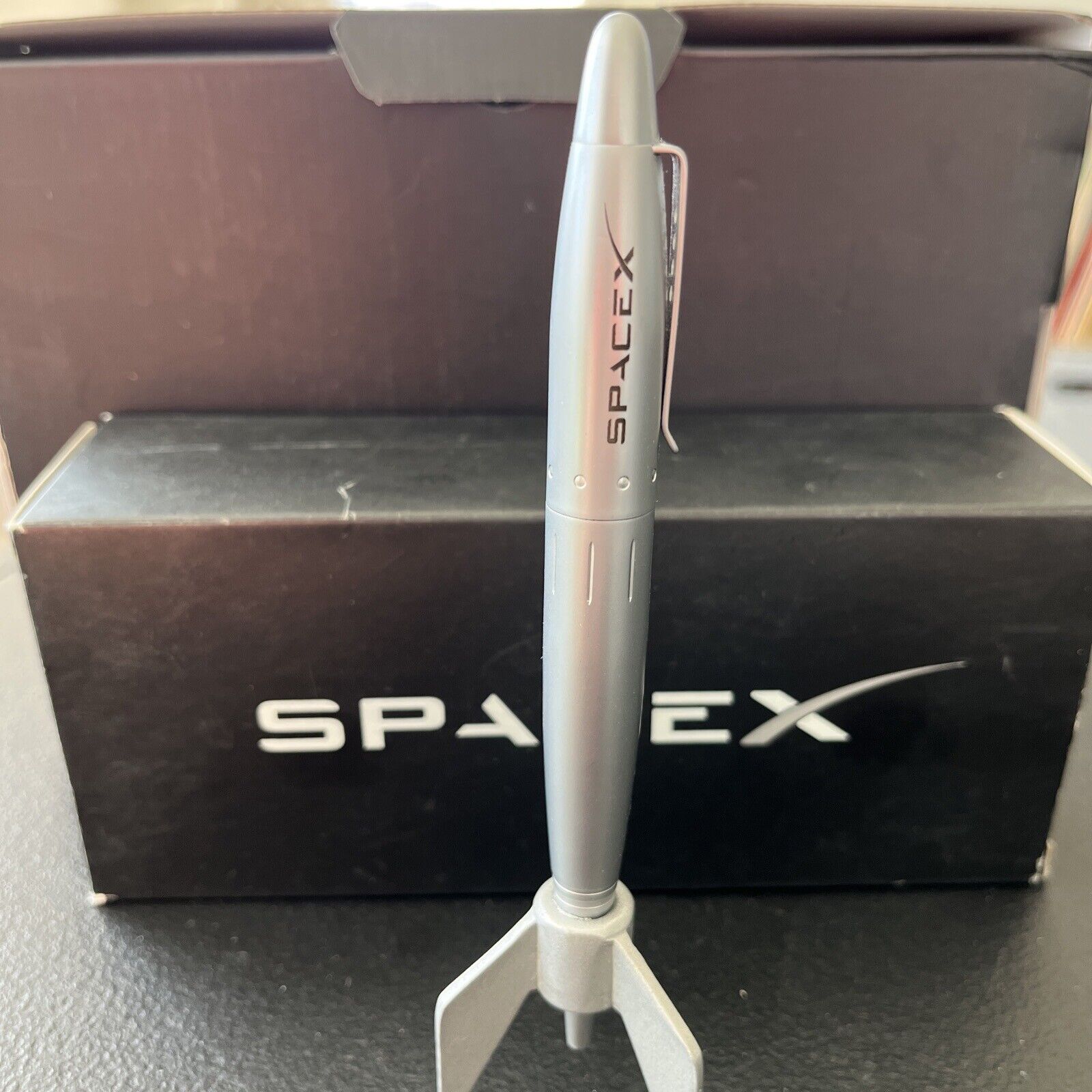 Very Rare Preowned Spacex Novelty Pen Black Box