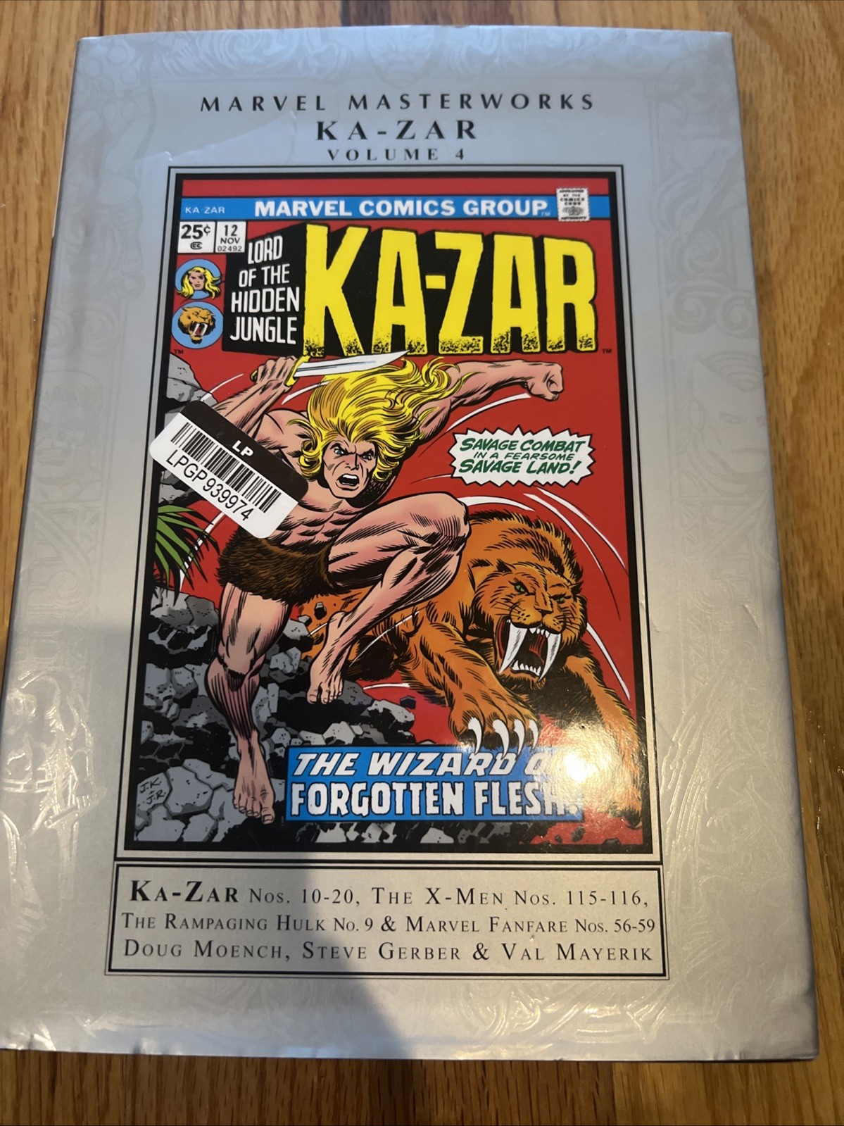 Marvel Masterworks: Ka-Zar #4 (Marvel Comics 2024)