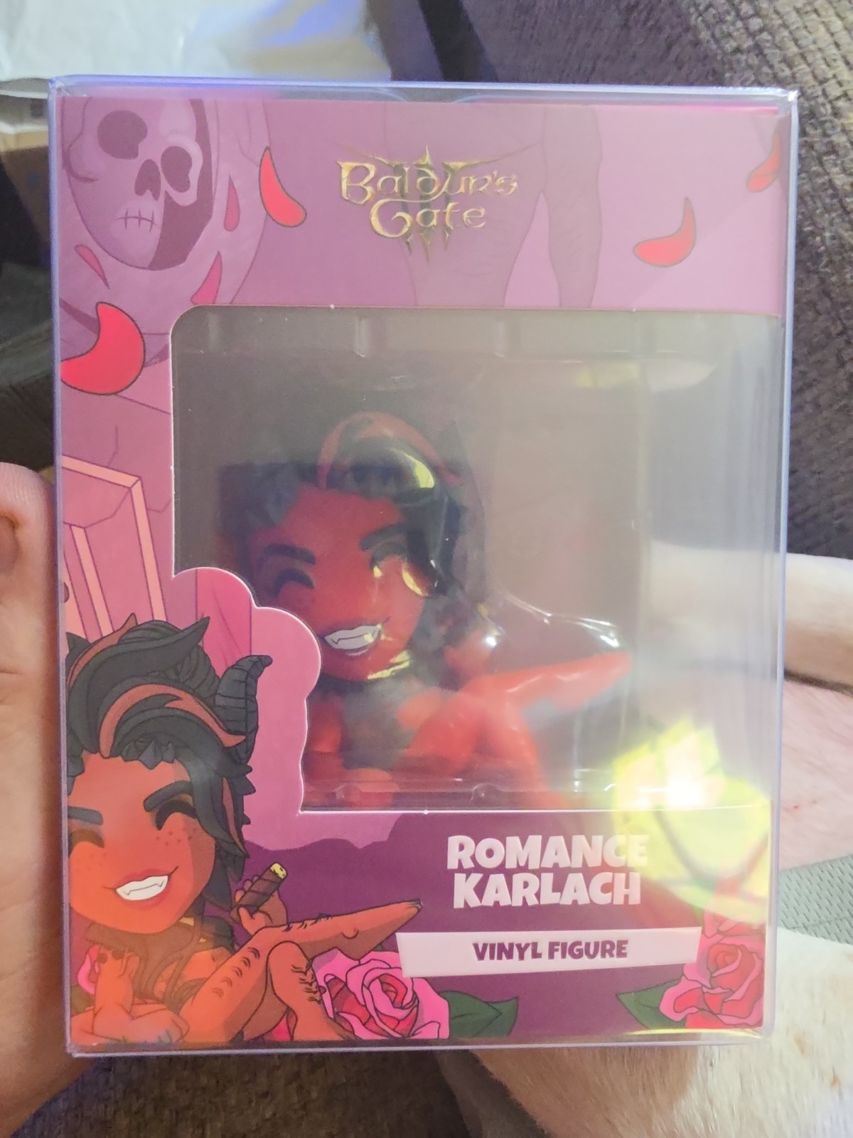 Youtooz Baldur’s Gate 3 Romance Karlach Vinyl Plastic H3.7inch Figure Model