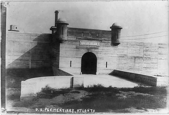 Photo:Entrance to the federal penitentiary, Atlanta
