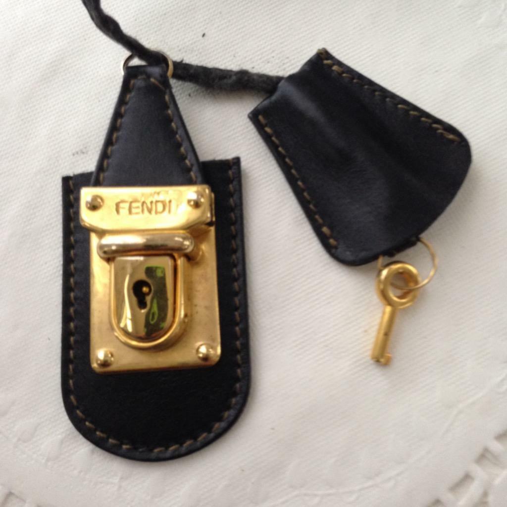 Vintage, Rare, Fendi, Bag or Luggage Lock and Key