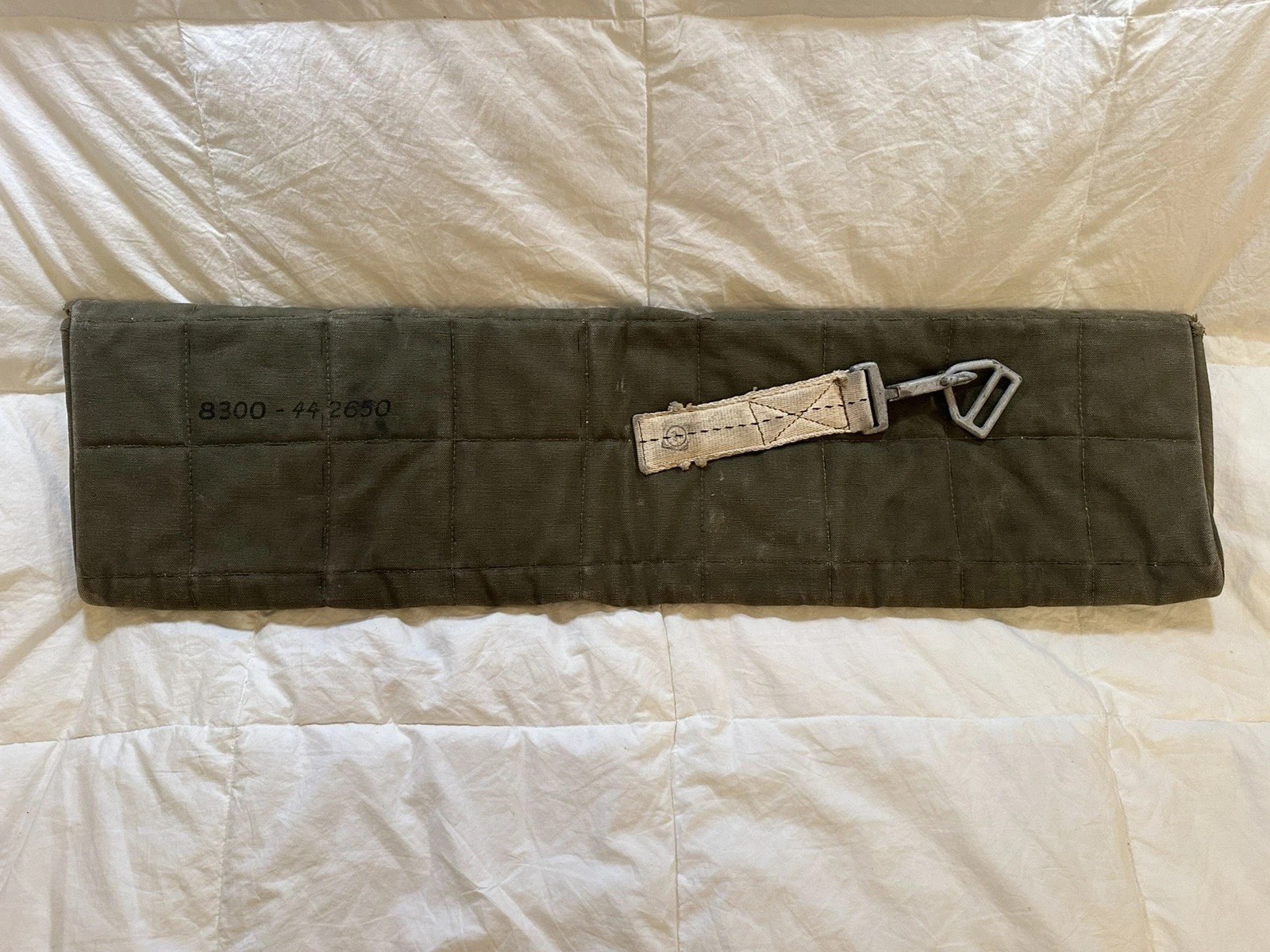 WWII Original US Army Paratrooper Griswold Bag 1944 Dated Talon Zipper M1 Garand