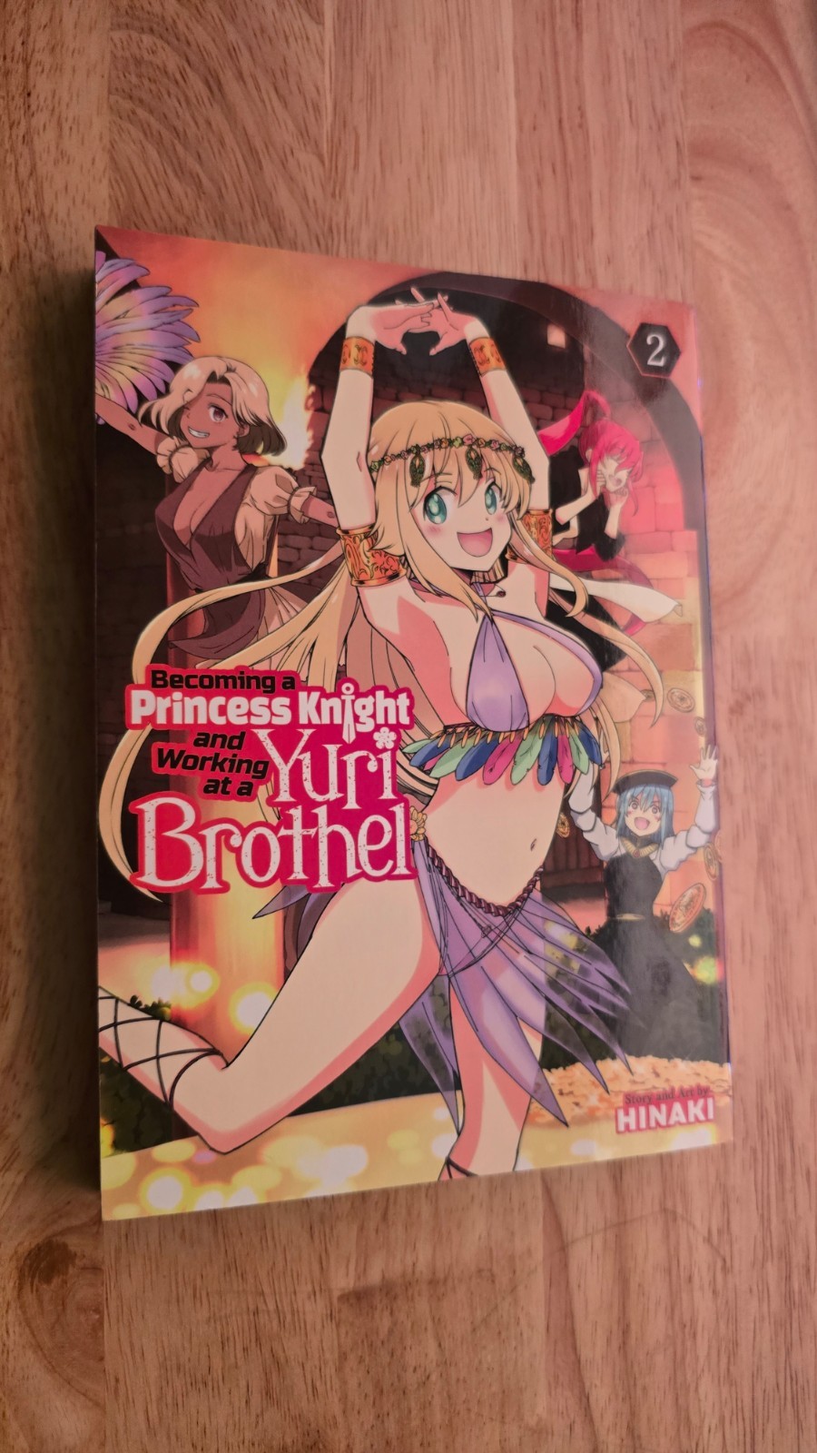 Becoming A Princess Knight and Working At A Yuri Brothel Vol 2 manga