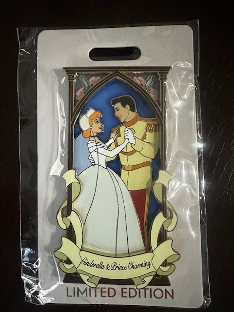 Disney Wedding Couples WDI MOG Pin Cinderella Prince Charming Pin LE 300 New Pin