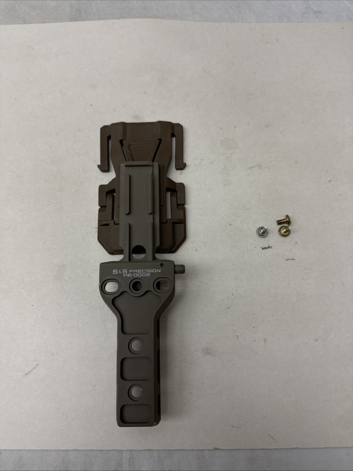 S&S Precision Holster Extender With GRT MOLLE Adaptor Tan NSW DEVGRU Safariland