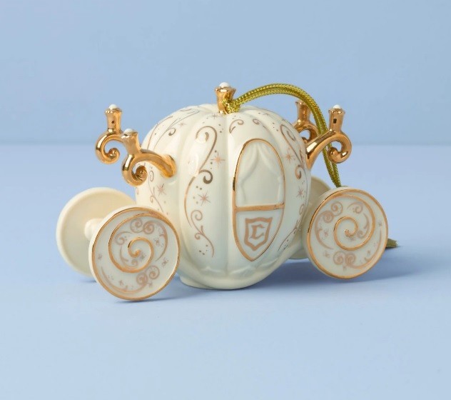 Lenox Disney Cinderella's Coach Ornament 75th Anniversary NIB   