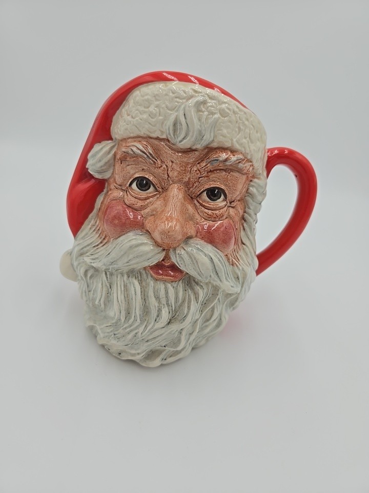 1983 Royal Doulton Santa Claus Character Mug Jug D6704 Large Christmas Excellent