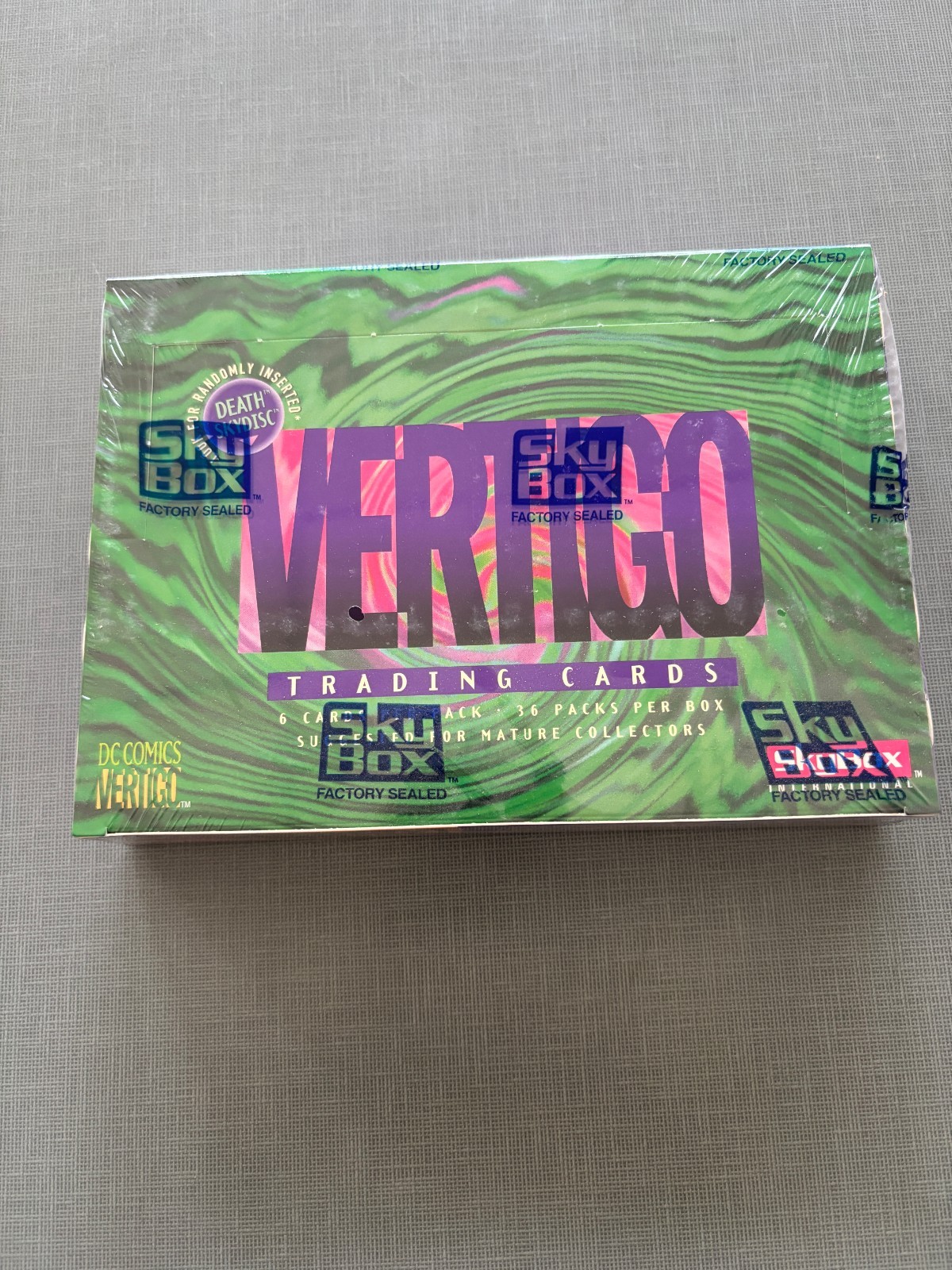 DC Comics Vertigo Trading Cards - Sealed Box - 1994 Skybox DC Comics Vertigo Trading Cards - Sealed Box - 1994 Skybox