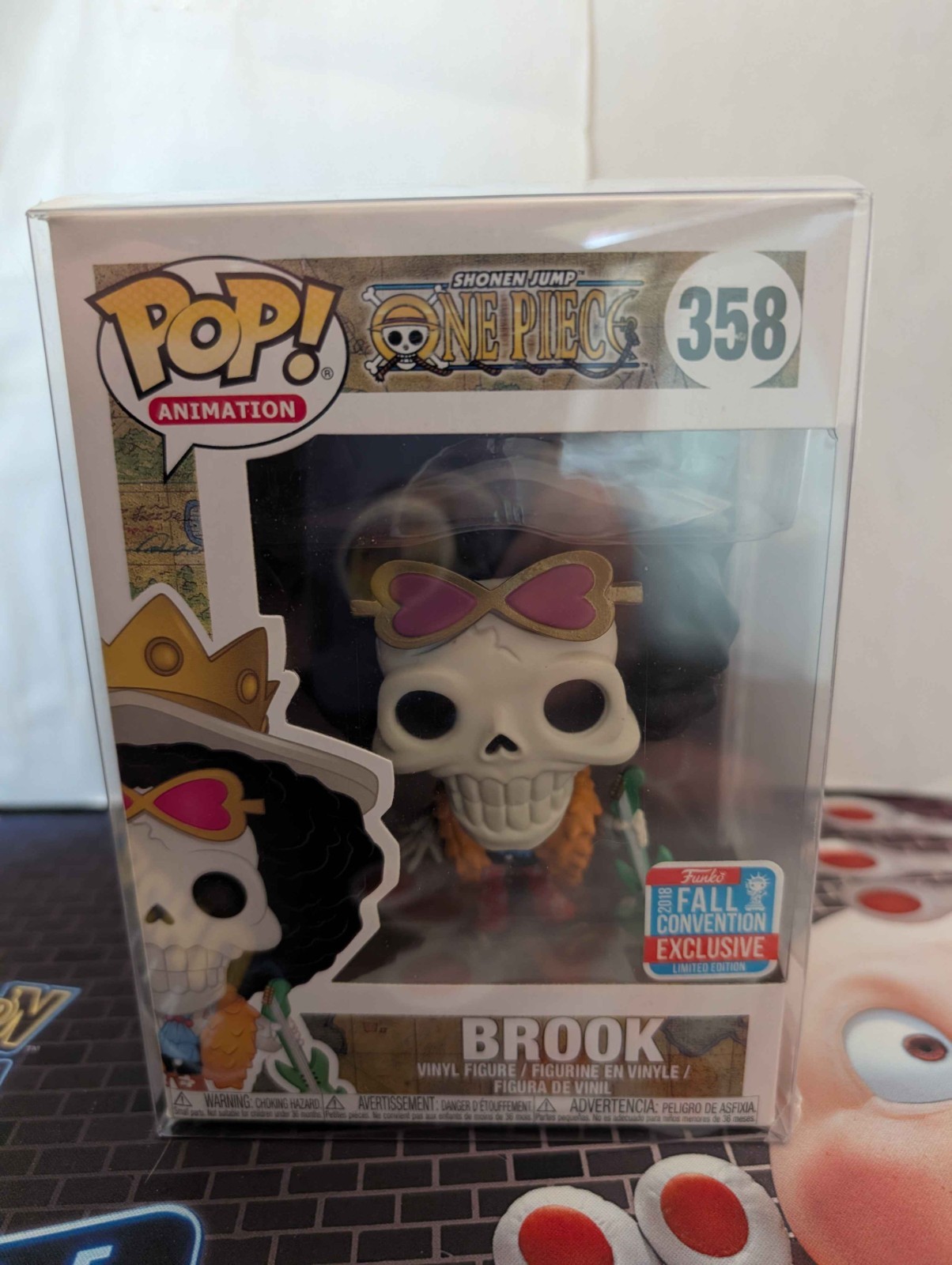 Funko Pop Vinyl: One Piece - Brook (w/ Guitar) - New York Comic Con JJL 180815