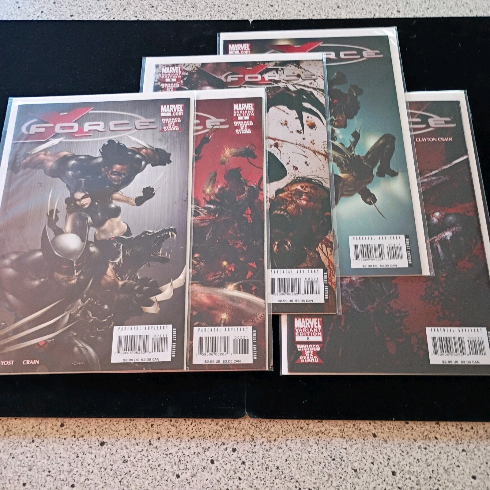 X-Force #1-11 Marvel 2008