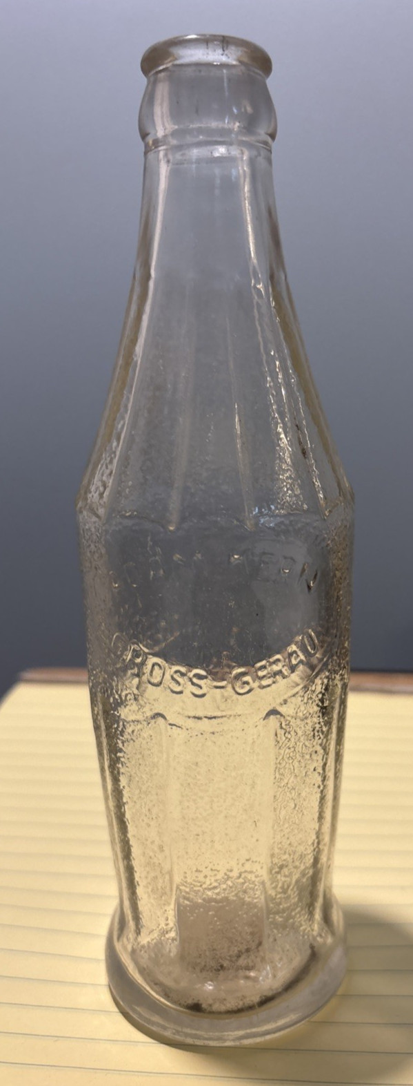 Antique German Soda Bottle Adam Kern Groß-Gerau Hessen Germany 0.25L Mineral