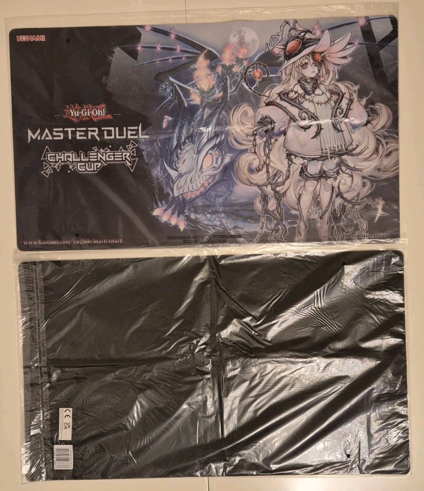 Playmat ELZETTE OF WHITE FOREST MASTER DUEL yu-gi -oh CHALLENGER CUP YGO Konami