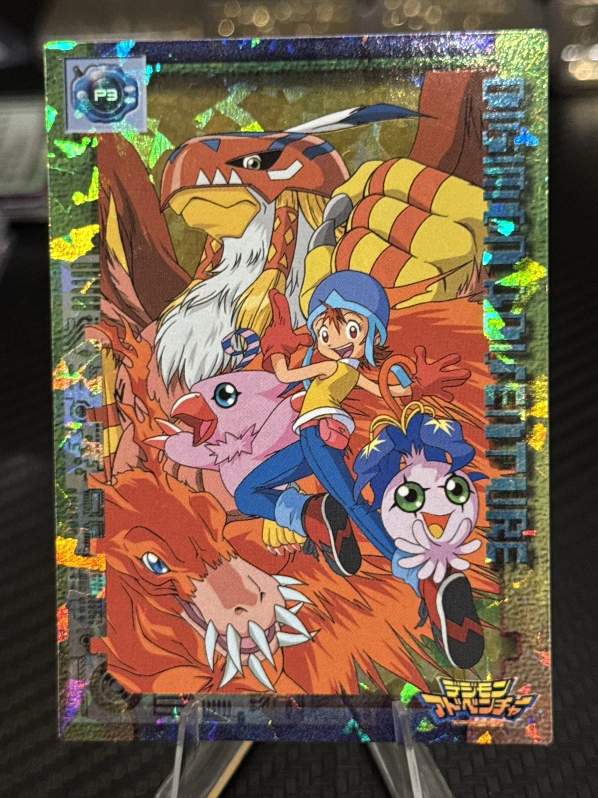 Amada Digimon Adventure 1999 Biyomon Garudamon Hologram Japanese Card P3