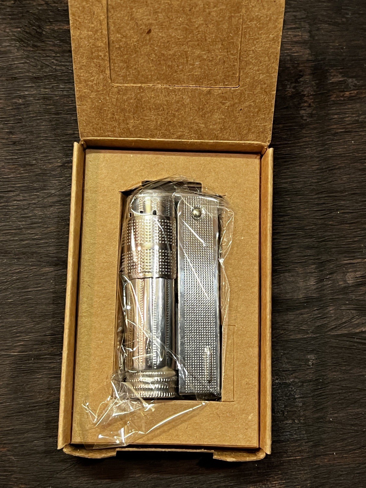Vintage Style Sliver Lighter
