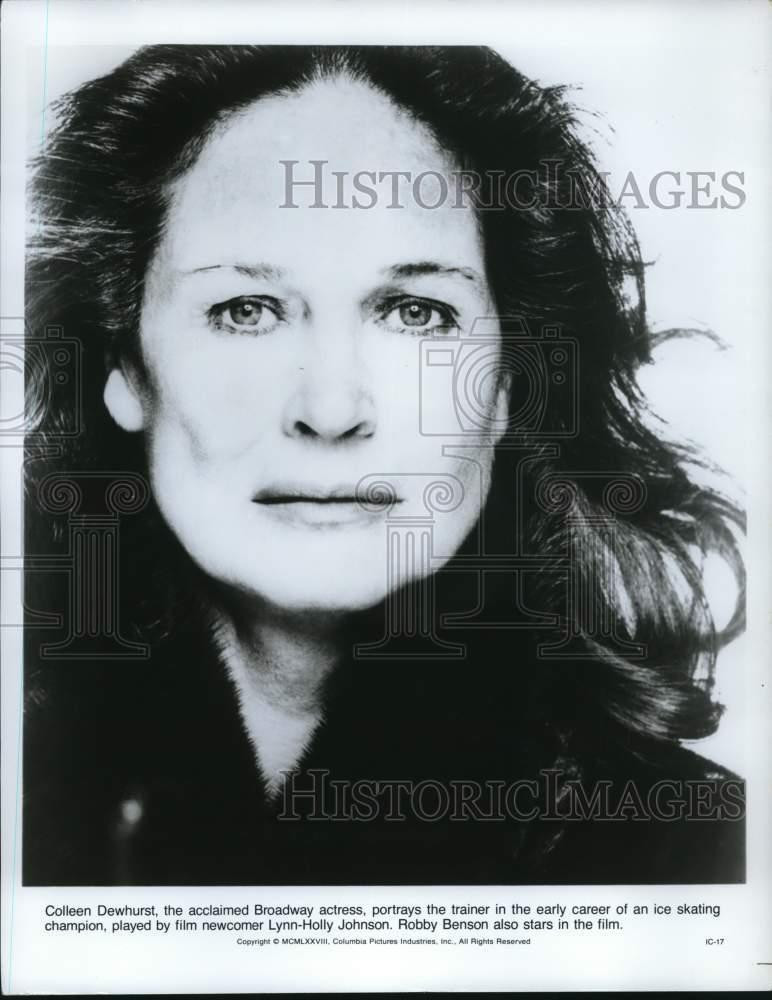 1978 Press Photo Colleen Dewhurst stars in a Columbia Pictures film - lrp50529
