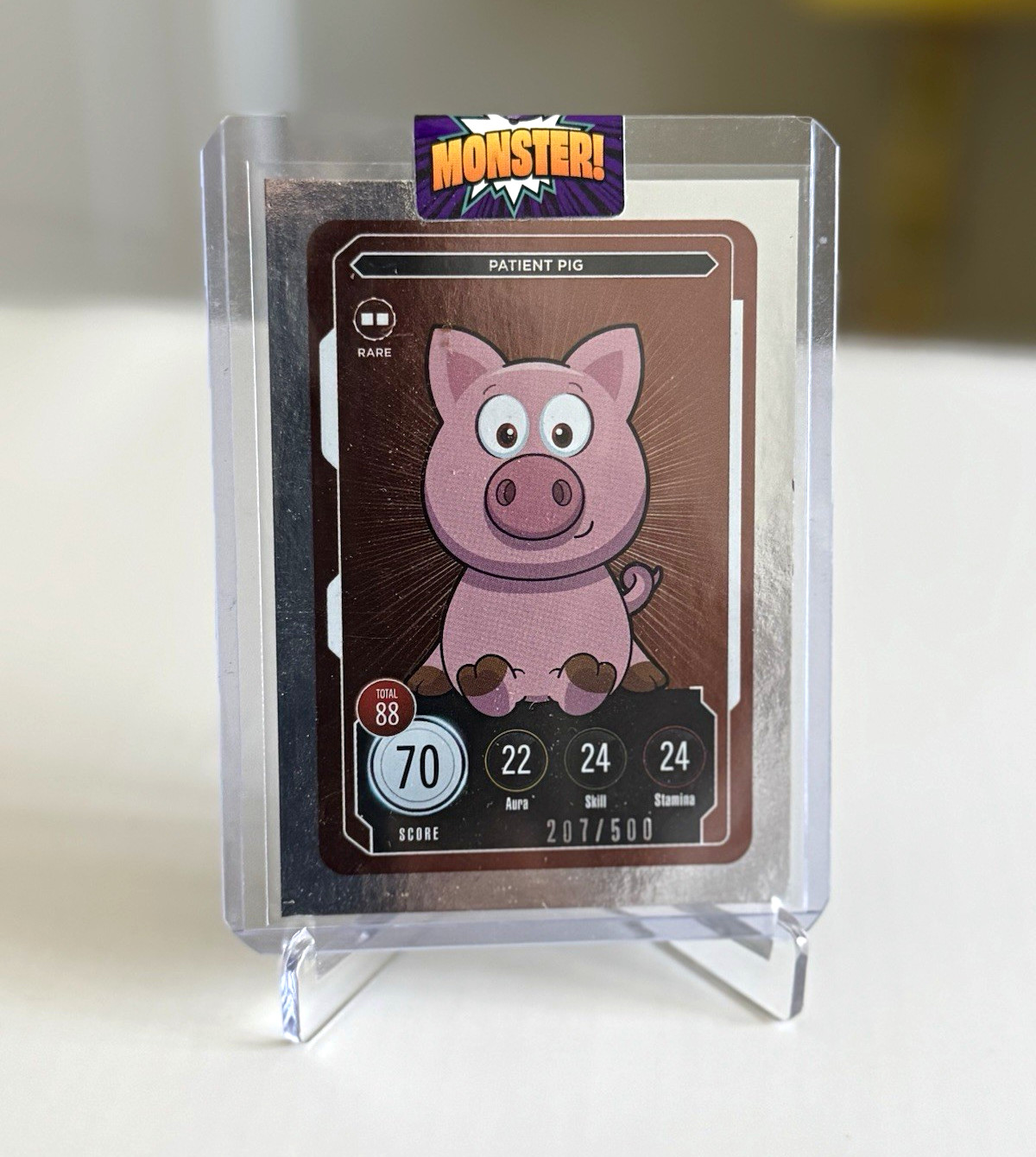 Veefriends Series 2 TCG Patient Pig Rare 207/500
