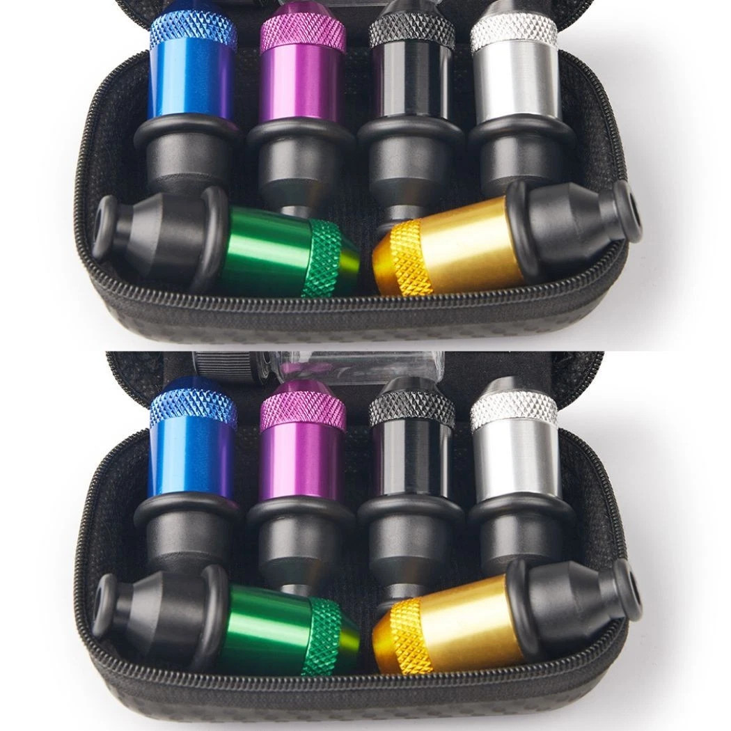 ✨12Pc Sneak a Toke Mini One Hitter Metal Tobacco Portable Smoking Pipe With Tool
