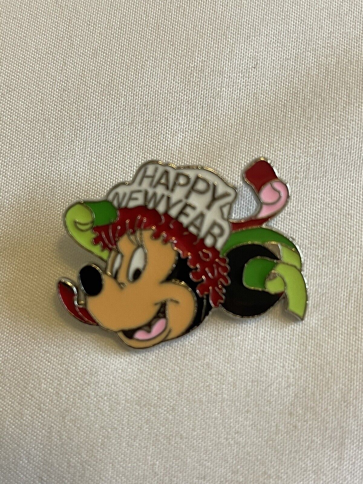 Disney Happy New Year Minnie Mouse 2009 Limited Edition 500 Trading Pin