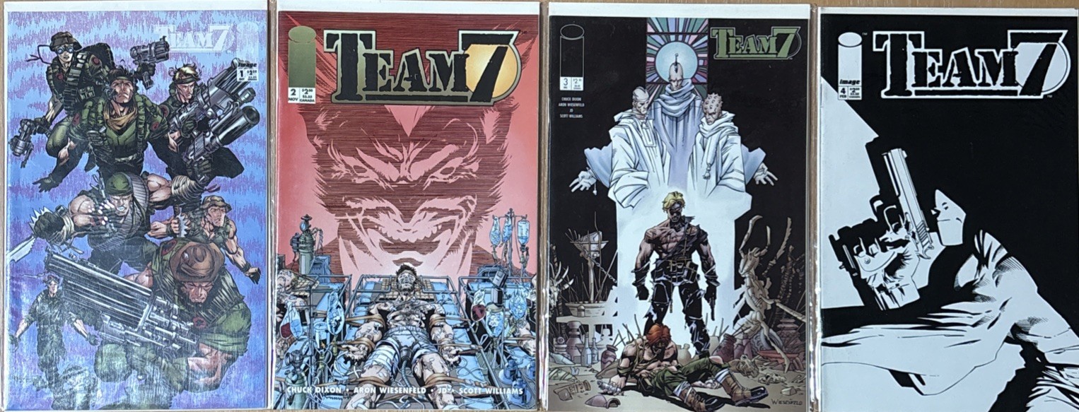 Team 7 Complete Bundle DC WildStorm 1994-95 Comic Lot NM