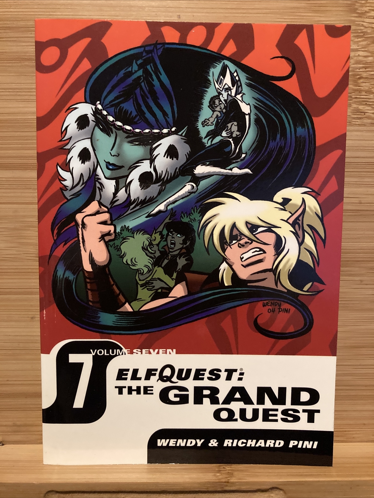 ELFQUEST: THE GRAND QUEST, VOL. 7 by WENDY & RICHARD PINI, DC COMICS, 2005, PB