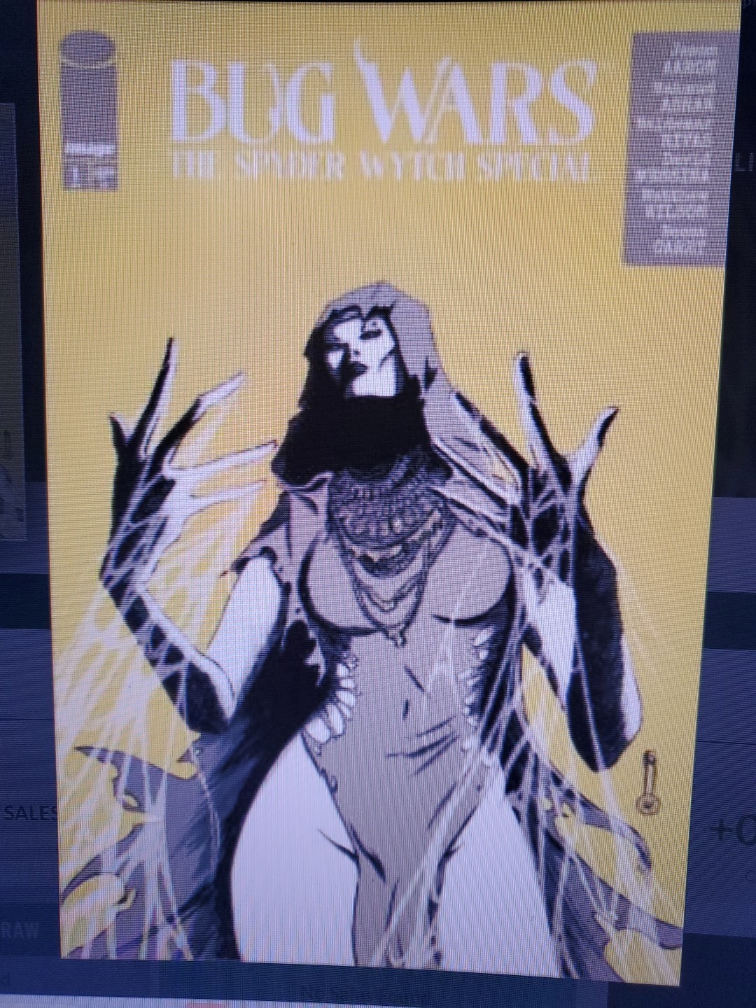 Bug Wars The Spyder Wytch Special-Joseph Schmalke-ECGCE-Spot Foil Limited To 500