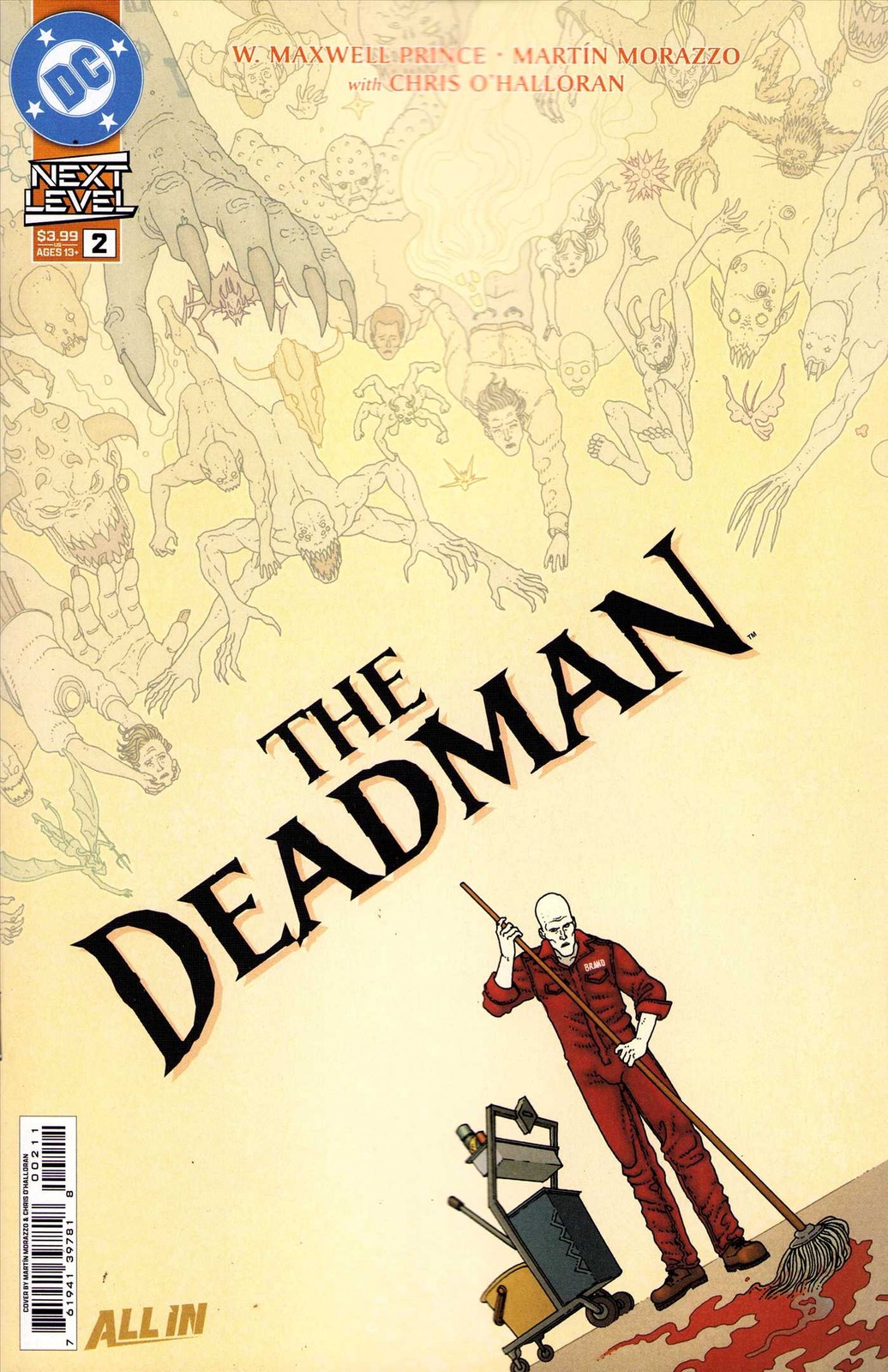 Deadman (7th Series) #2A VF/NM; DC | 1st Print All In Next Level W. Maxwell Prin