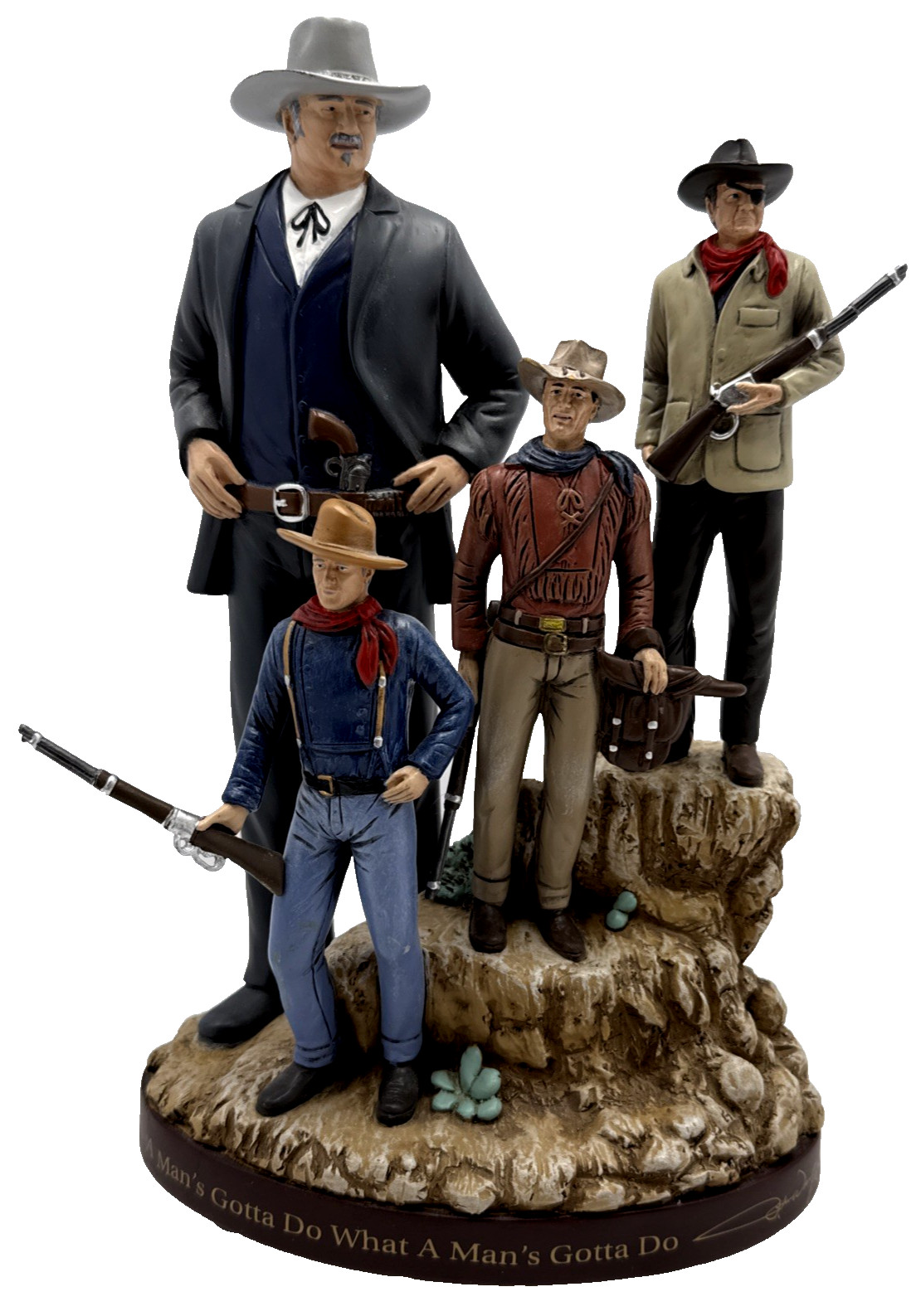 Bradford Exchange The Duke John Wayne Limited Edition  Figurine #0209