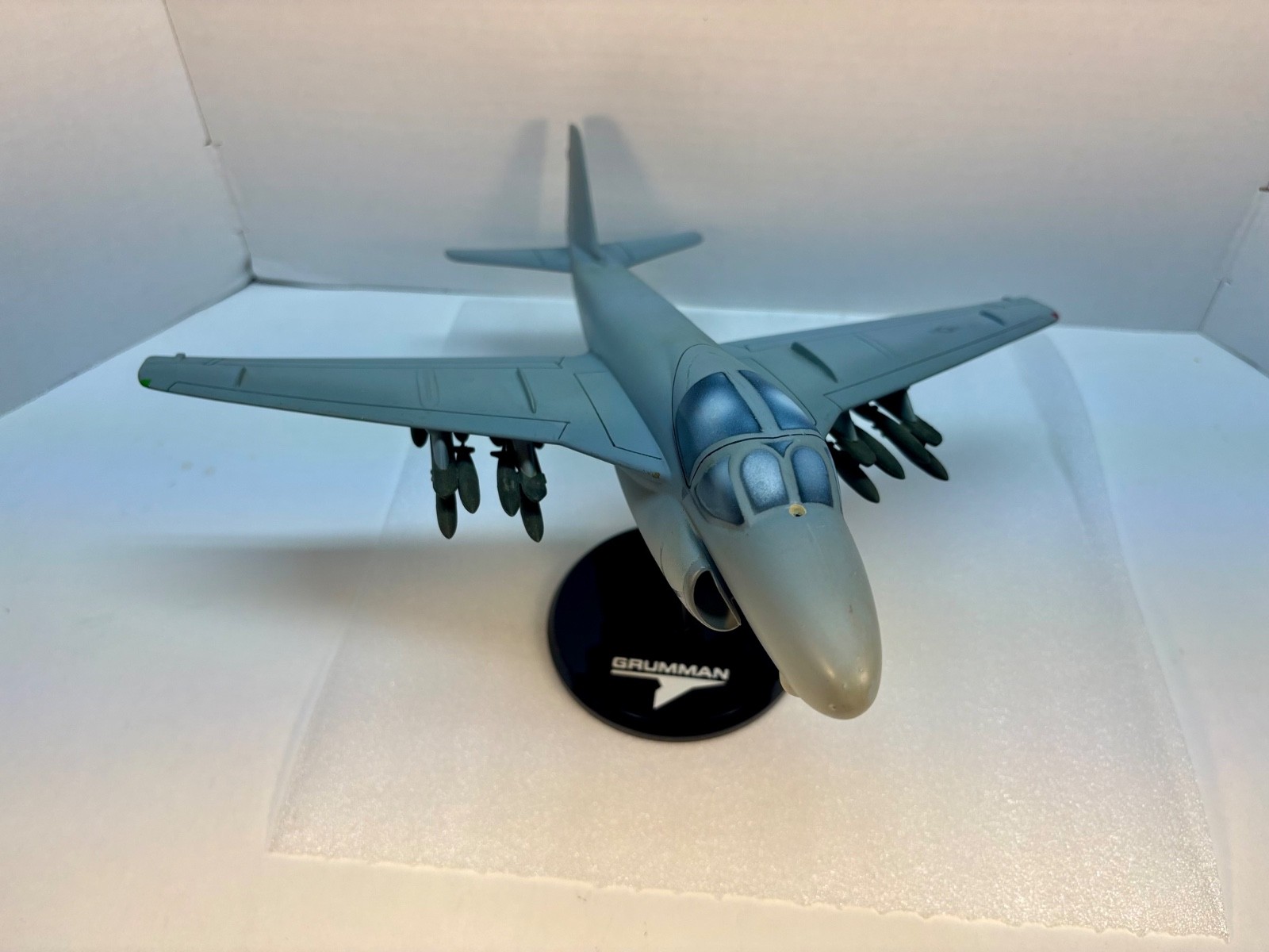 Vintage Grumman A-6E Intruder Bomber Desk Model 1/48