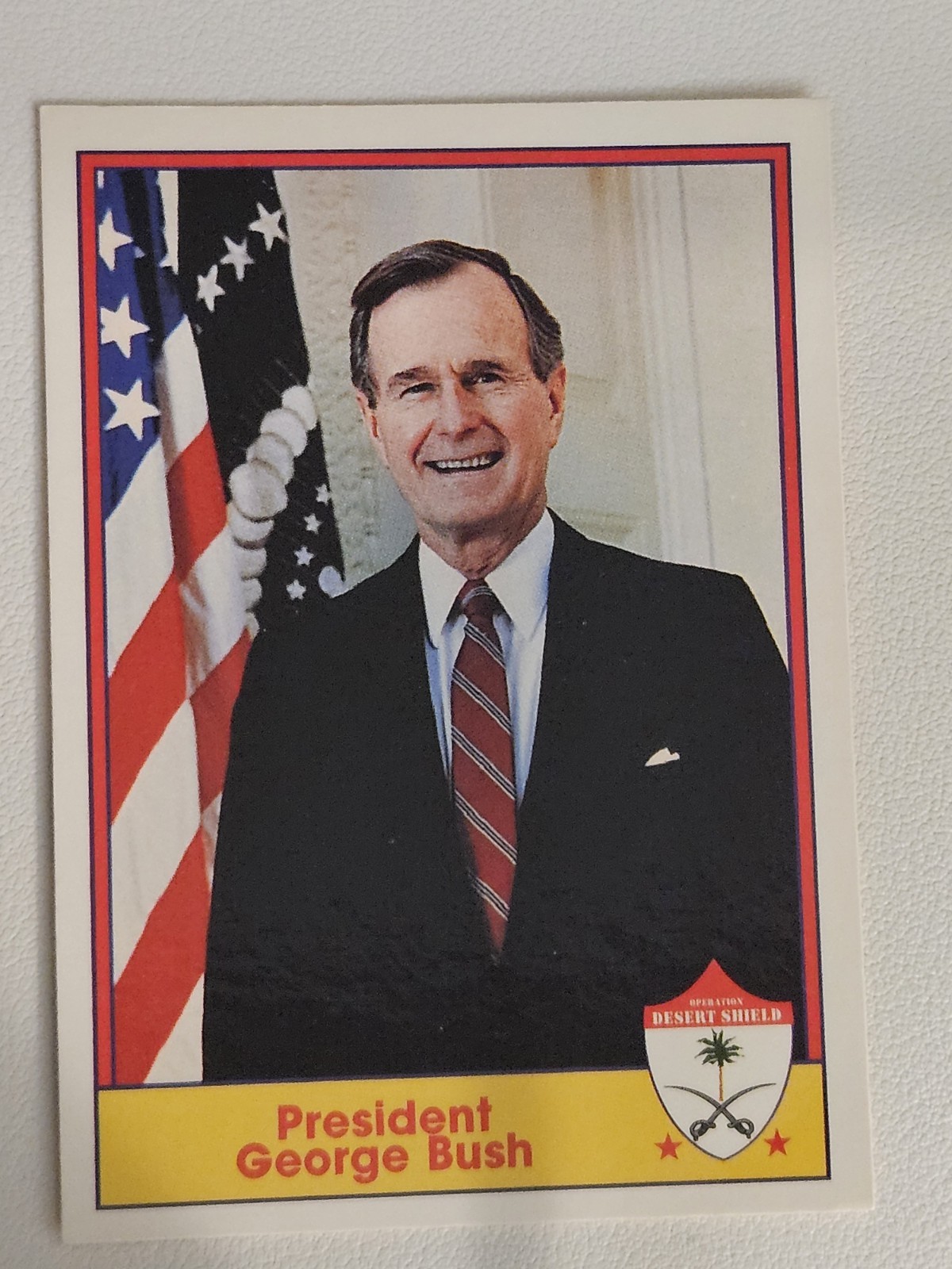 Pacific 1991 Operation Desert Shield #1 President George Bush 