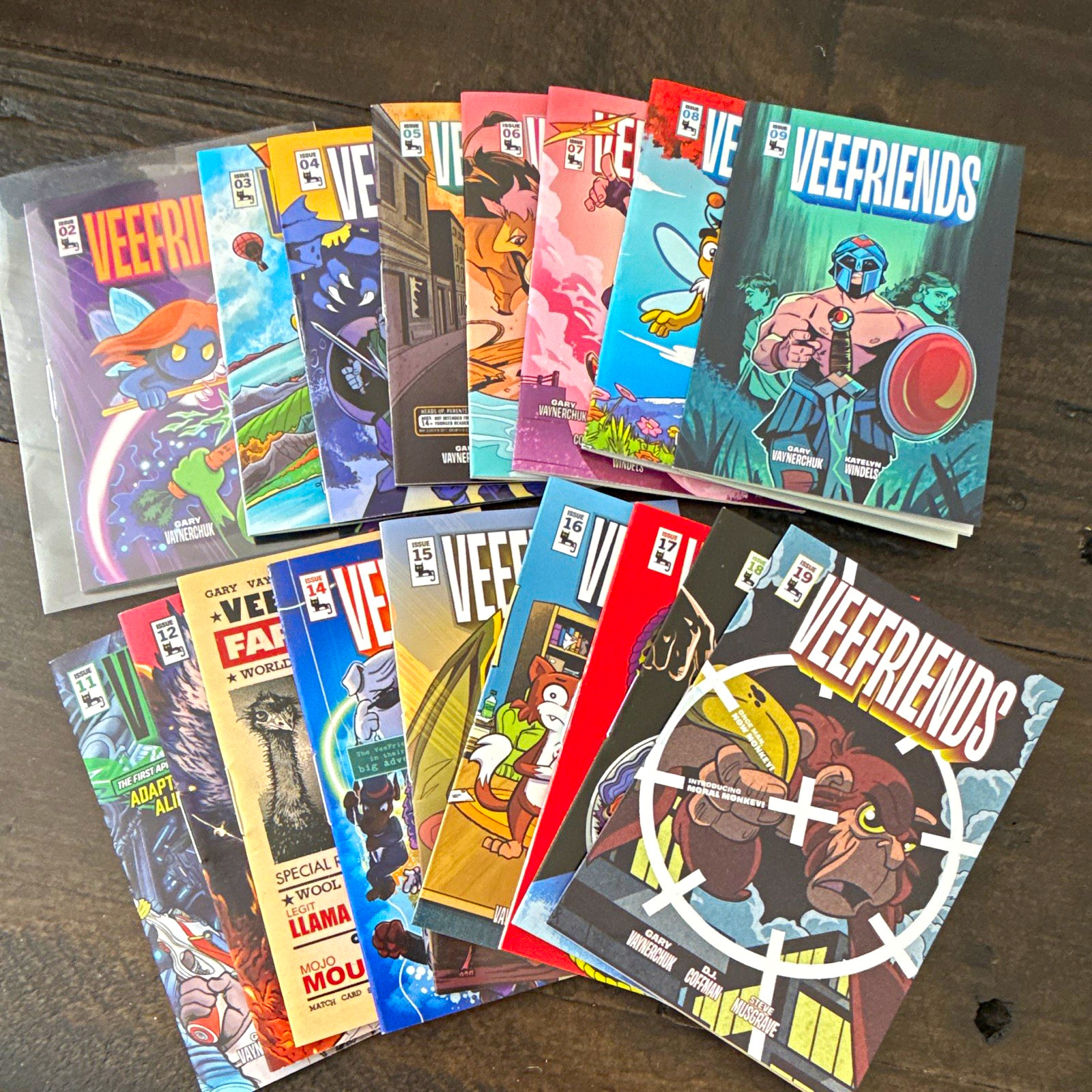 2026 VeeFriends Very Very Mini Comic’s issue 2-19 🔥🔥 (missing comic 10) 2026 VeeFriends Very Very Mini Comic’s issue 2-19 🔥🔥 (missing comic 10)