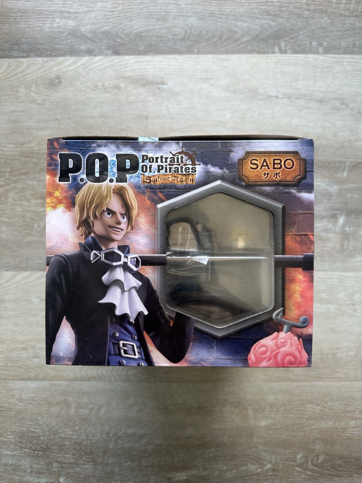 2015 One Piece P.O.P Portrait Of Pirates Sailing Again Sabo 1/8 Scale Model