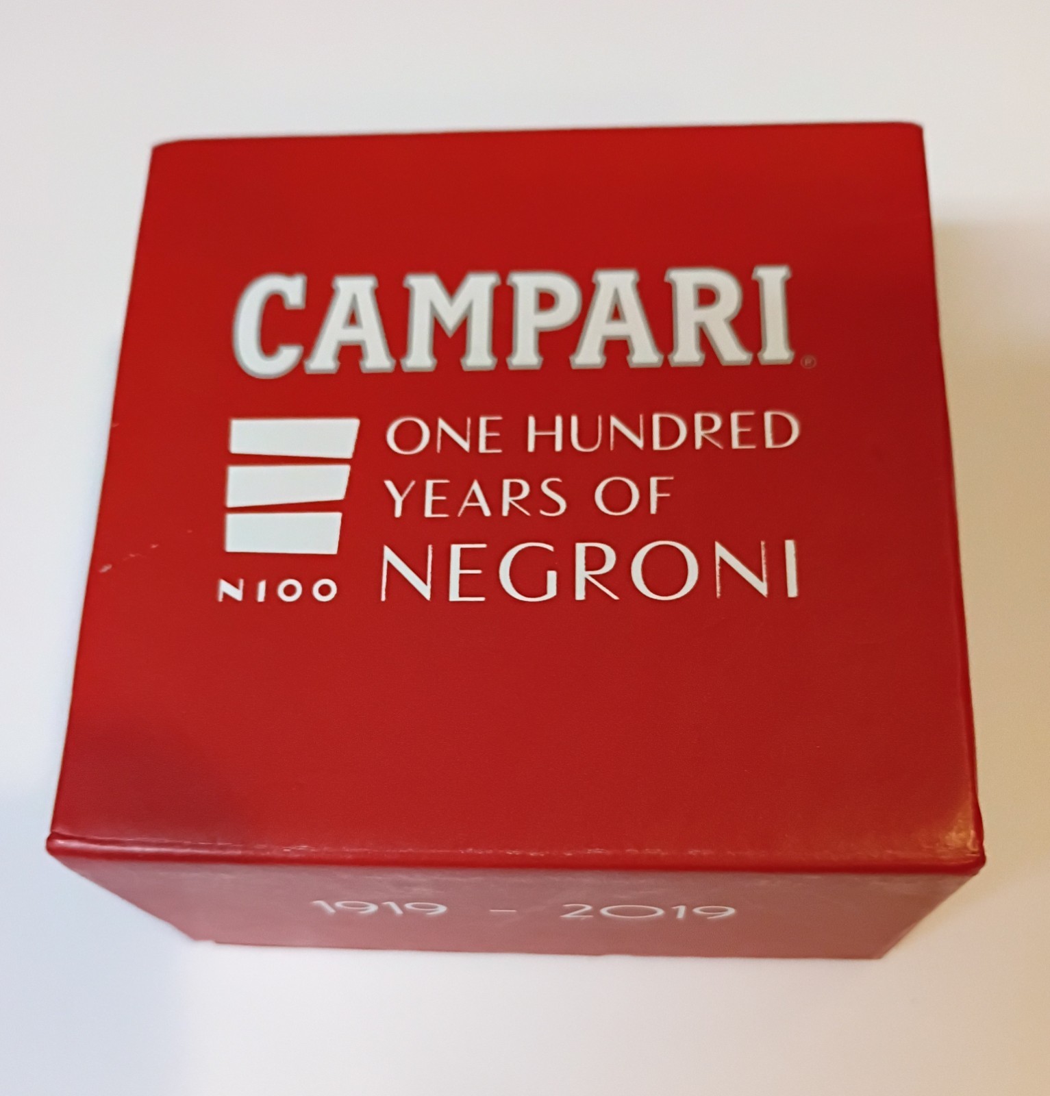 Campari 100 Years Negroni Promo Dice 1919-2019