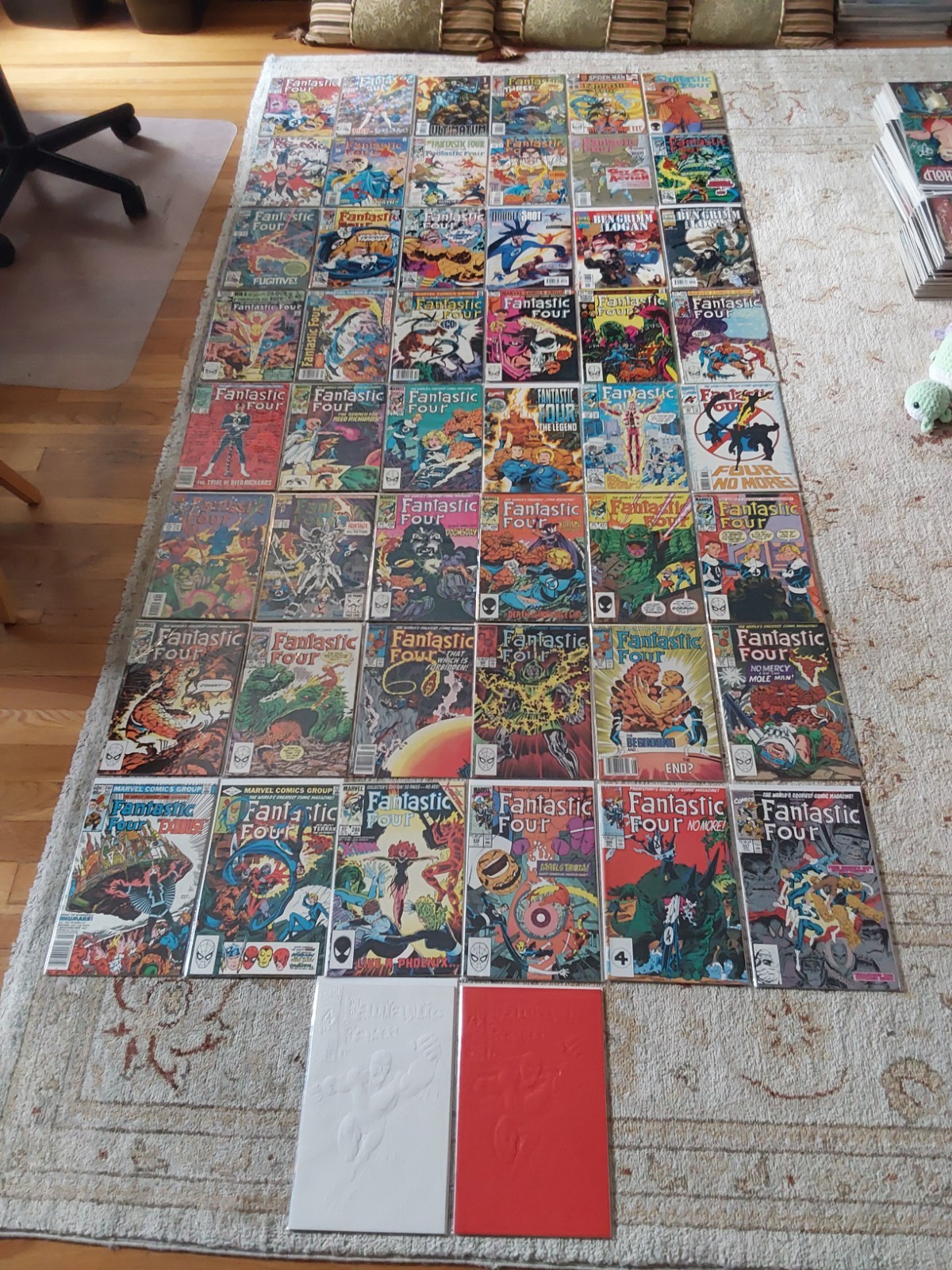 FANTASTIC FOUR MEGA-LOT OF 50 HIGH-GRADE SUPERHERO COMICS DEALER LOT CHEAP