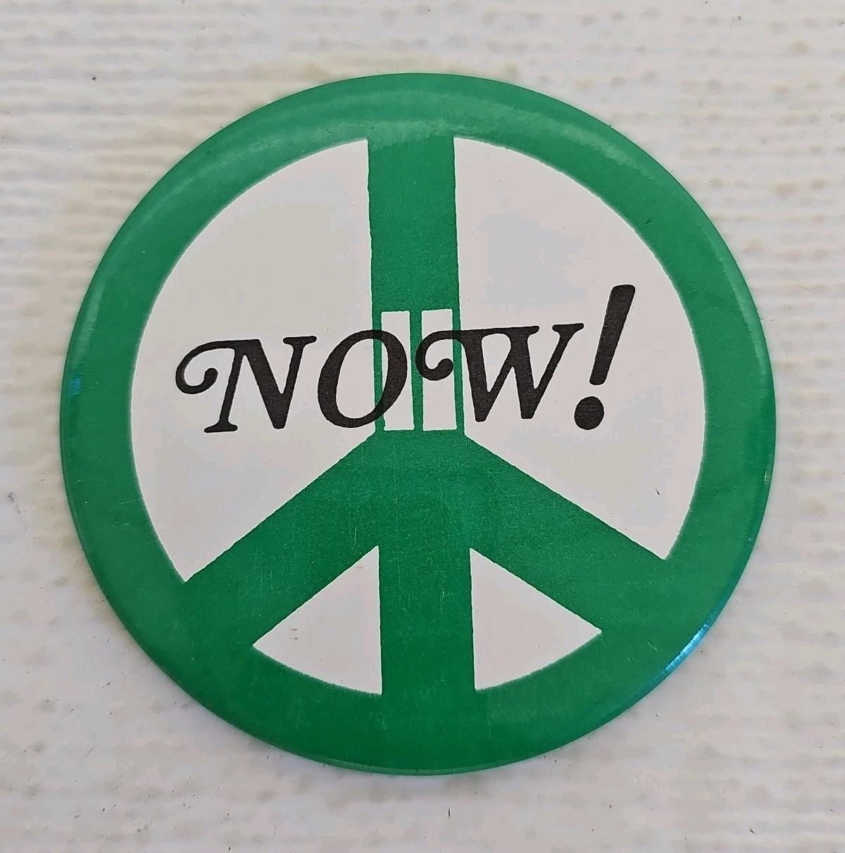  Peace Now Green Peace Sign 3\