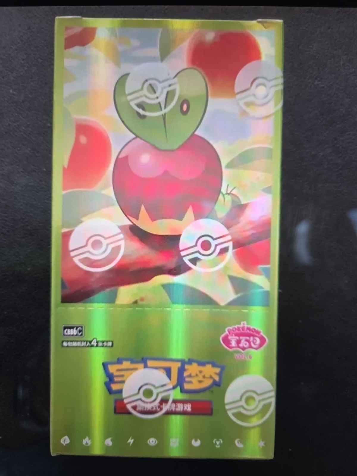 2026 Pokémon Simplified Chn Gem Pack Vol 6 Slim Sealed Box 18 Packs Exclusive