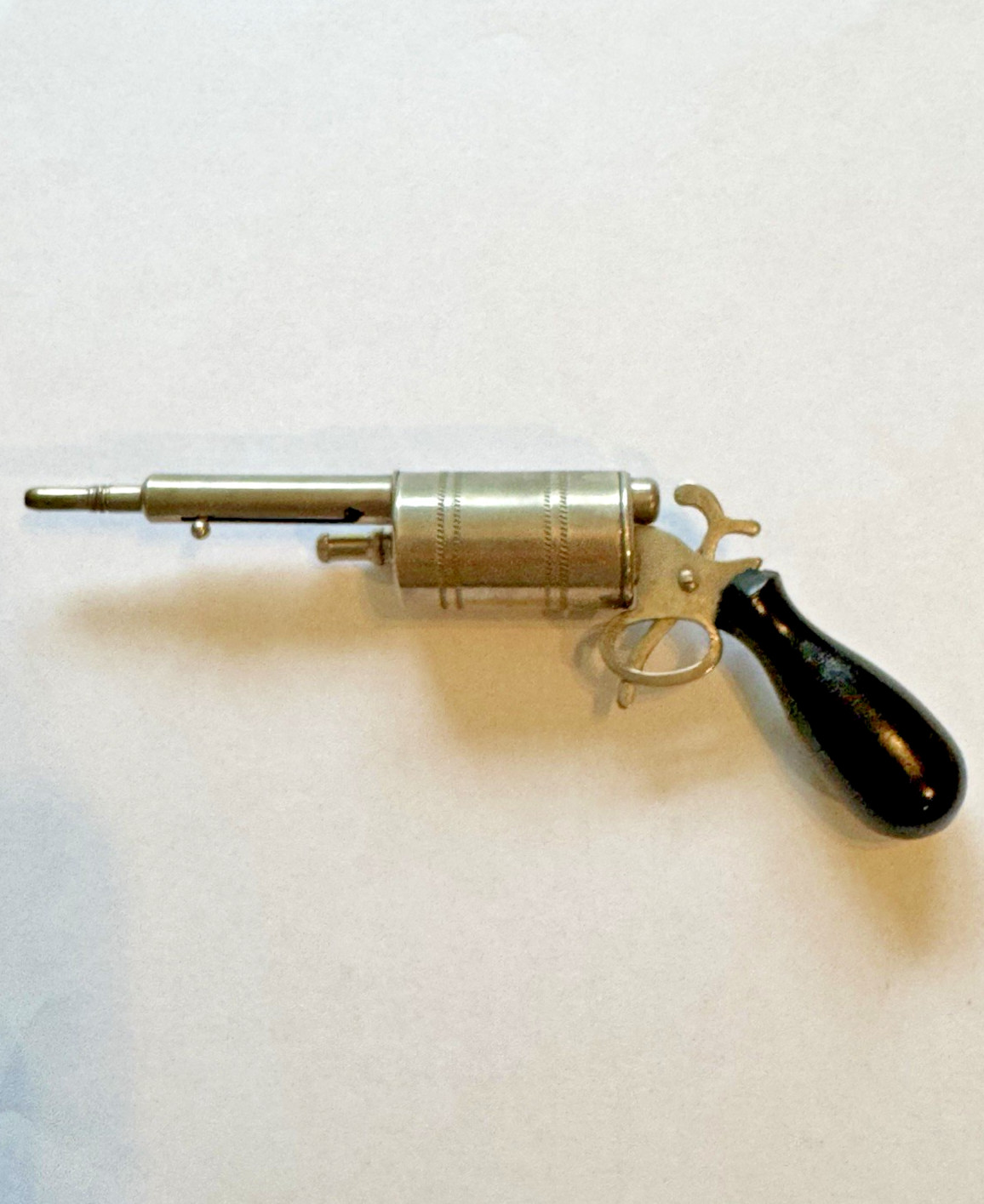 Antique German Novelty Mechanical Pencil/ Cigar Piercer - Pistol