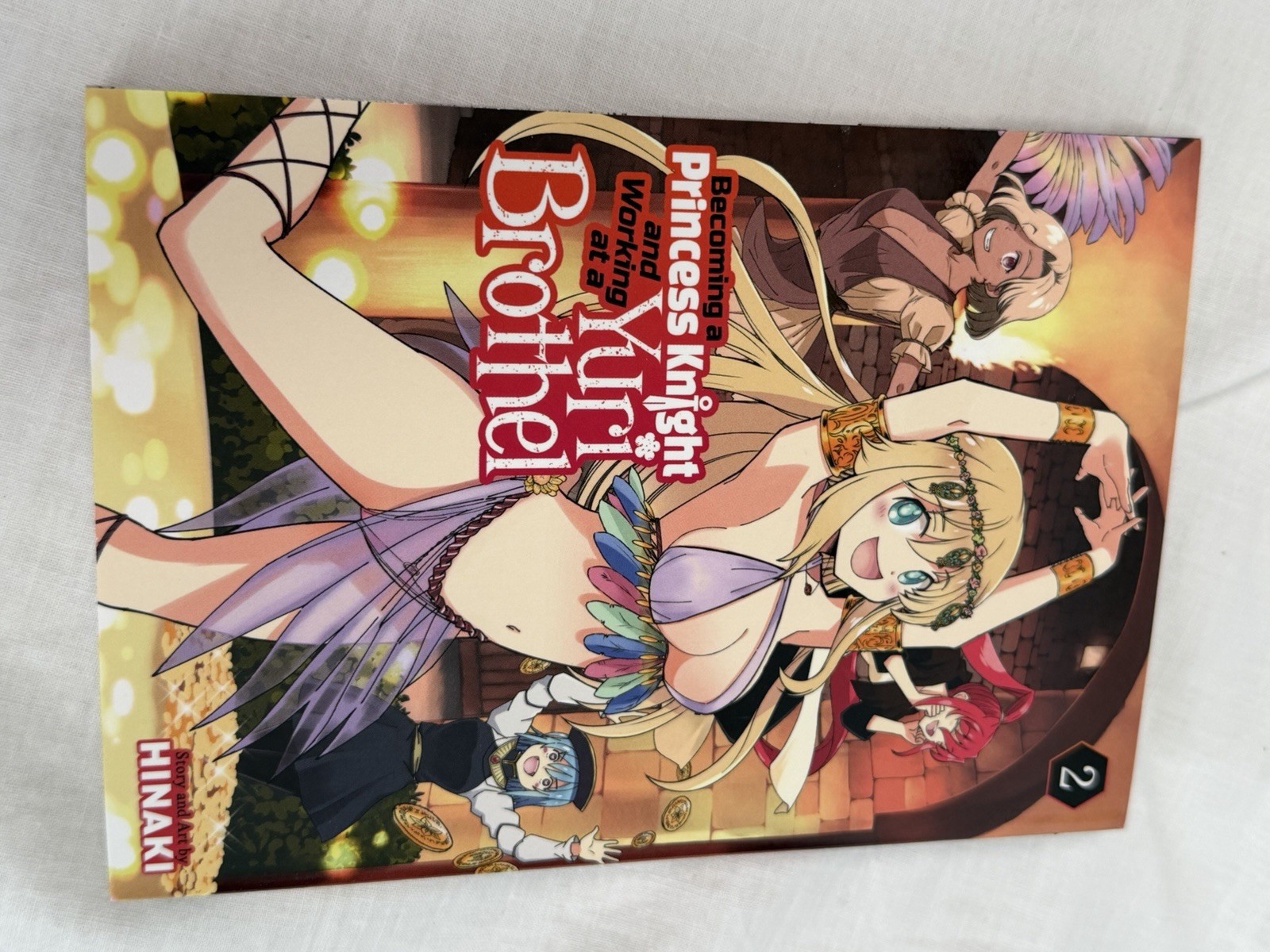 Becoming A Princess Knight and Working At A Yuri Brothel Vol 1 & 2 manga Mature