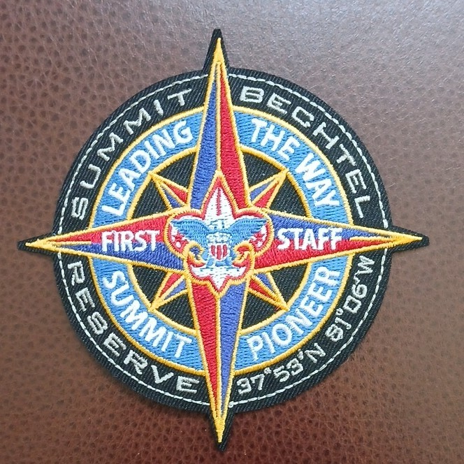 BSA Summit Bechtel Reserve Patch First Staff 