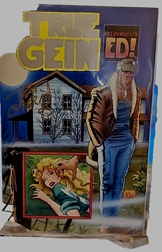 True Gein 1 Pat Gabriele Signed 1993 Boneyard Press True Crime Comic Ed Gein