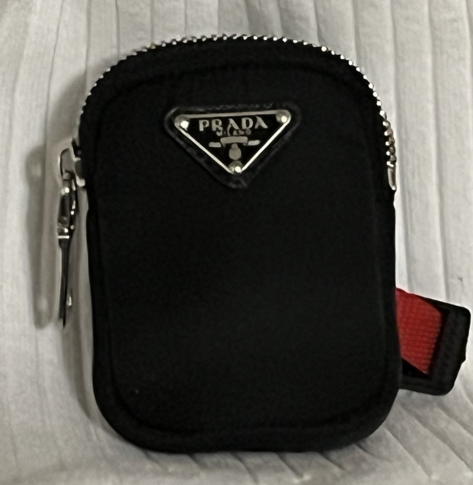 PRADA Mini Ankle Pouch Black